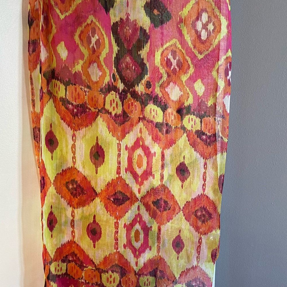 Colorful shawl/scarf - Picture 5 of 6